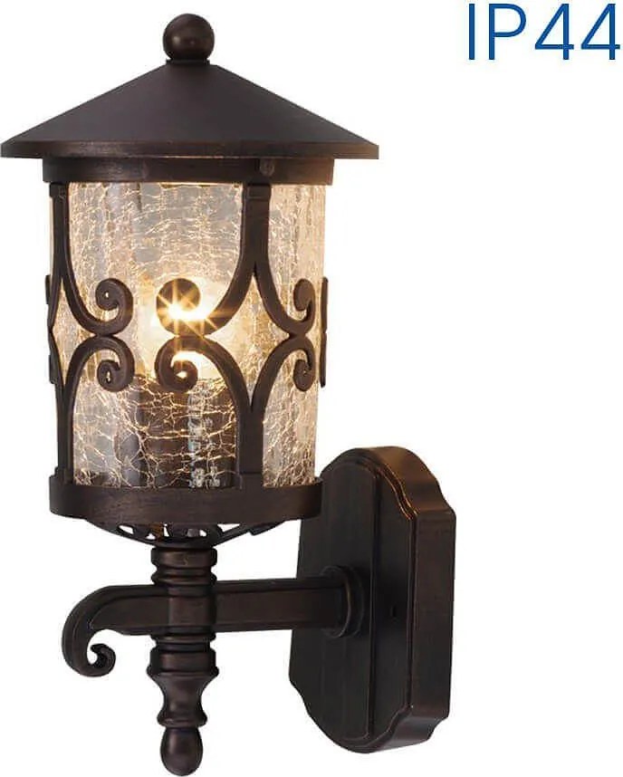 Градински аплик JARDIN, кафяв, 1xE27