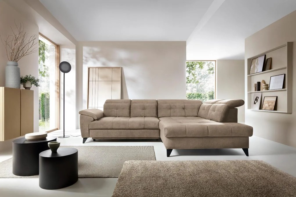 Ъглов диван Ferin-Kafe-Right