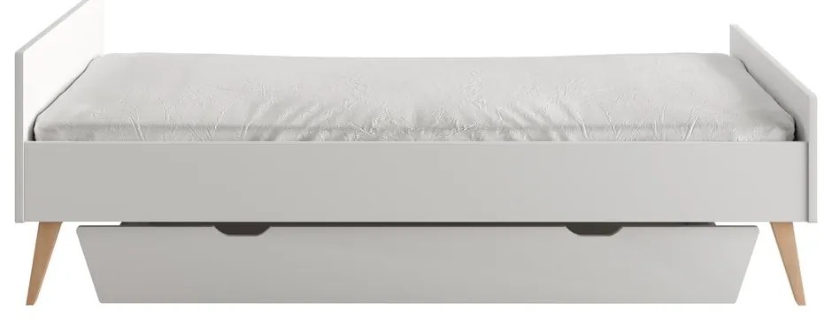 Бяло детско легло 120x200 cm Swing - Pinio