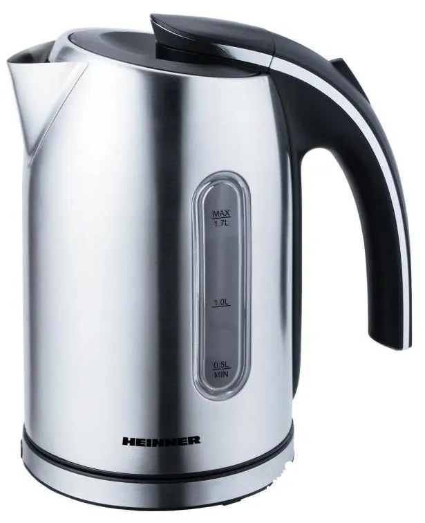 Heinner PF-70 - Електрическа кана 1,7 л 2200 W/230 V матов хром
