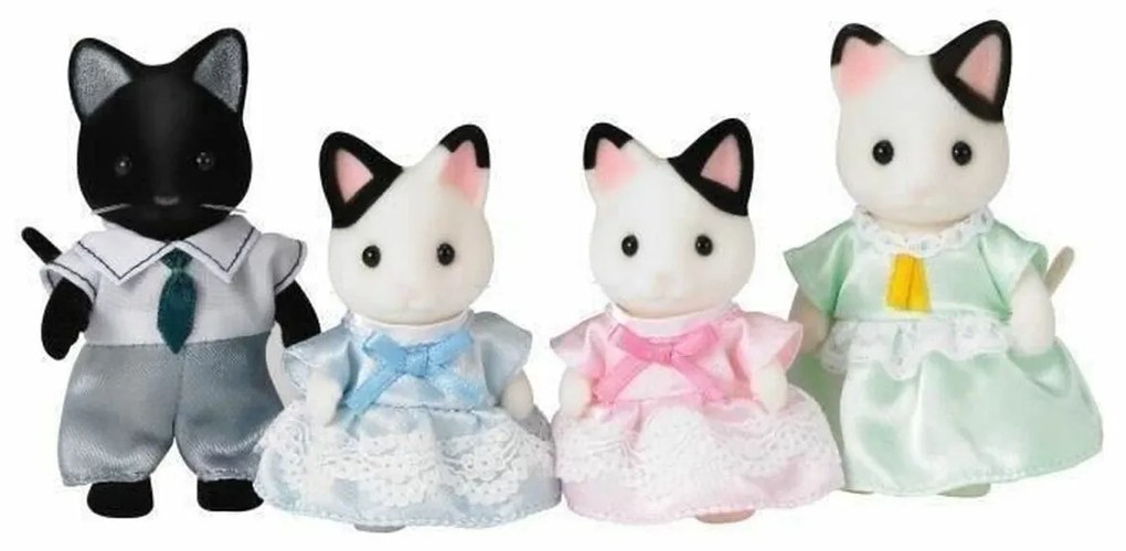 Фигурки Sylvanian Families Two-tone Cat Family