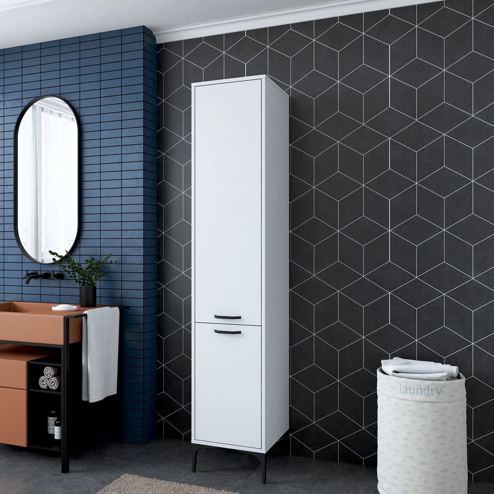 Многофункционален шкаф JE111, цвят Бял