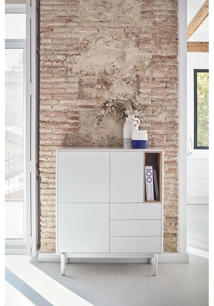 Кремав скрин 100x120x40 cm Corvo – Teulat