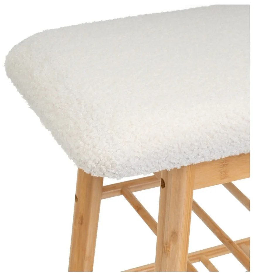 Пейка в бял и естествен цвят – Casa Selección