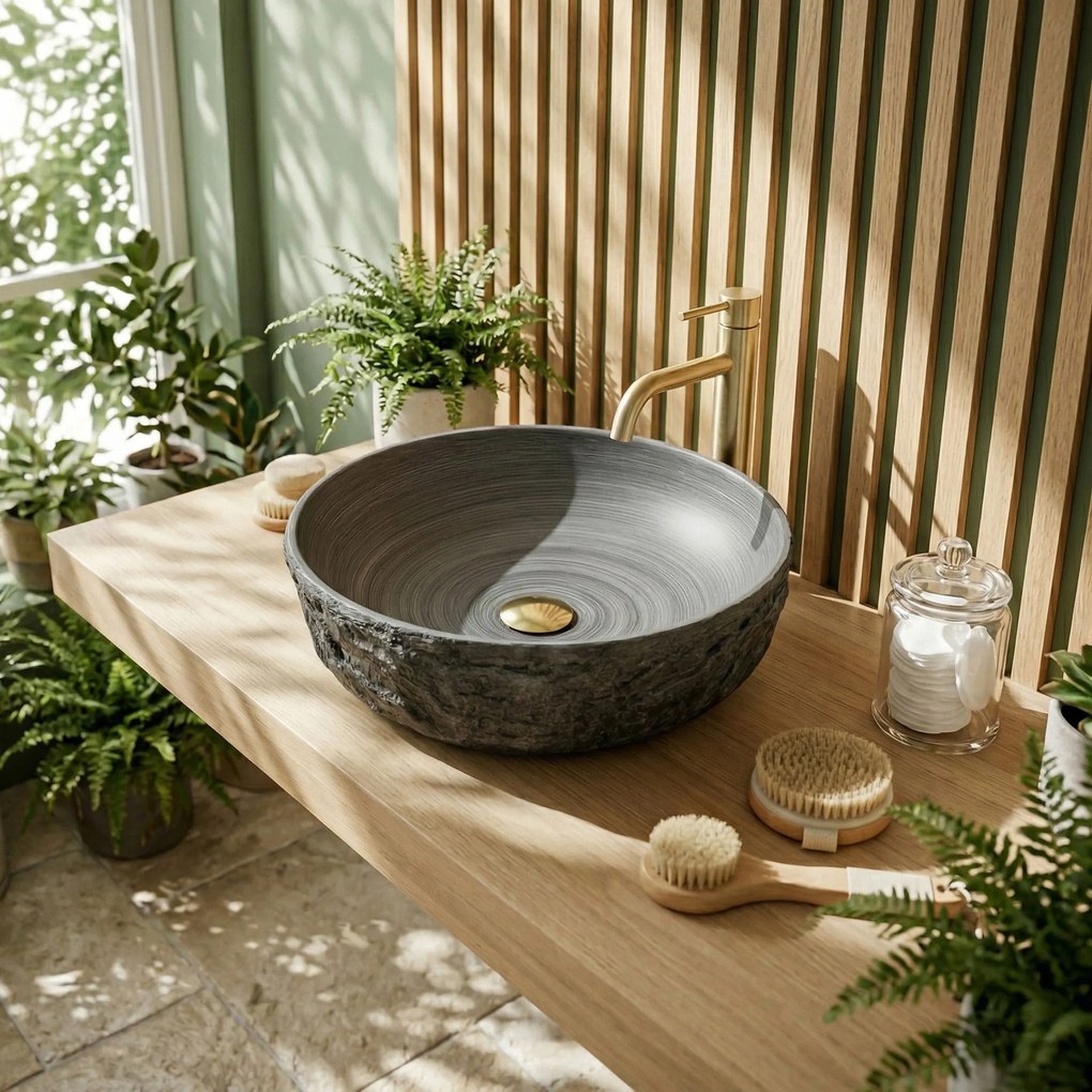 Умивалник за плот Rea Babilon Silver