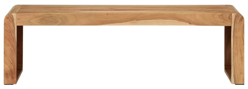 351648 vidaXL ТВ поставка, 110x33x33 см, масивно акациево дърво