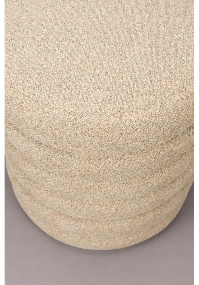 Бежова табуретка от букле Fern – Dutchbone