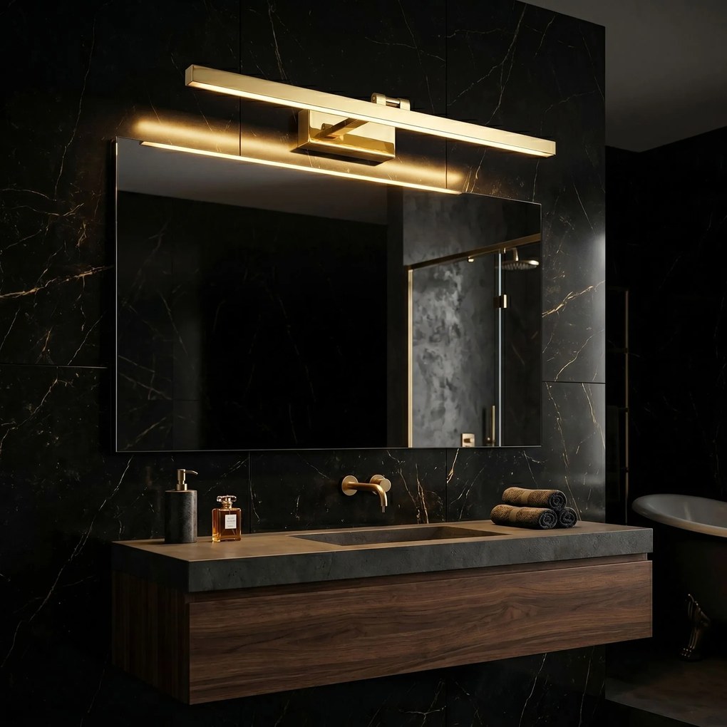 LED аплик за баня APP1862-1W 80 cm GOLD