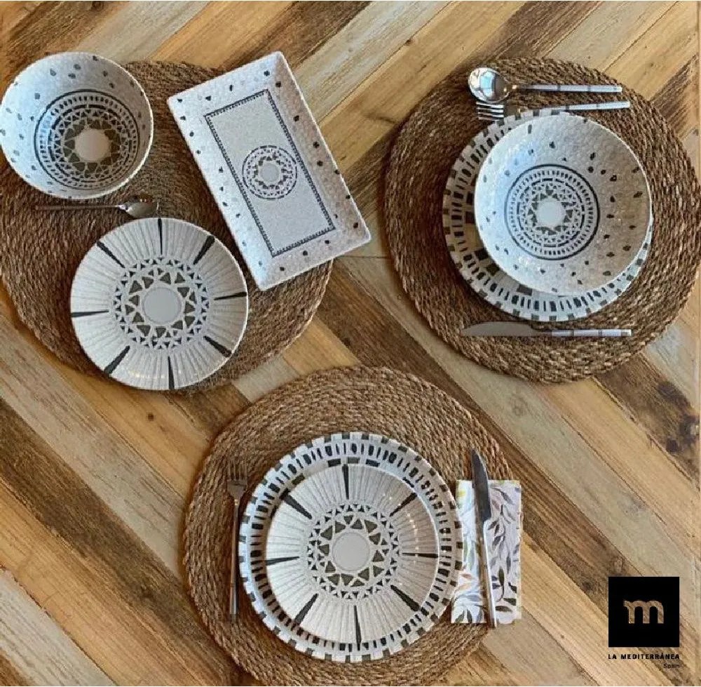 Сервиз за хранене LA MEDITERRANEA Barocco, 12 части, Керамика