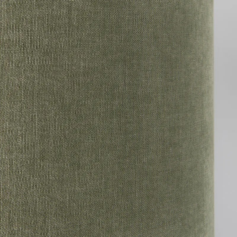 Висяща лампа черна с абажур 35 см зелен регулируем - Blitz