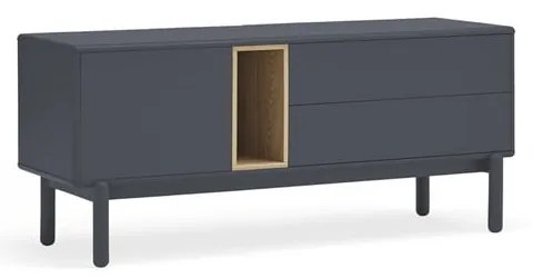 Тъмно сива ТВ масичка 140x56 cm Corvo - Teulat