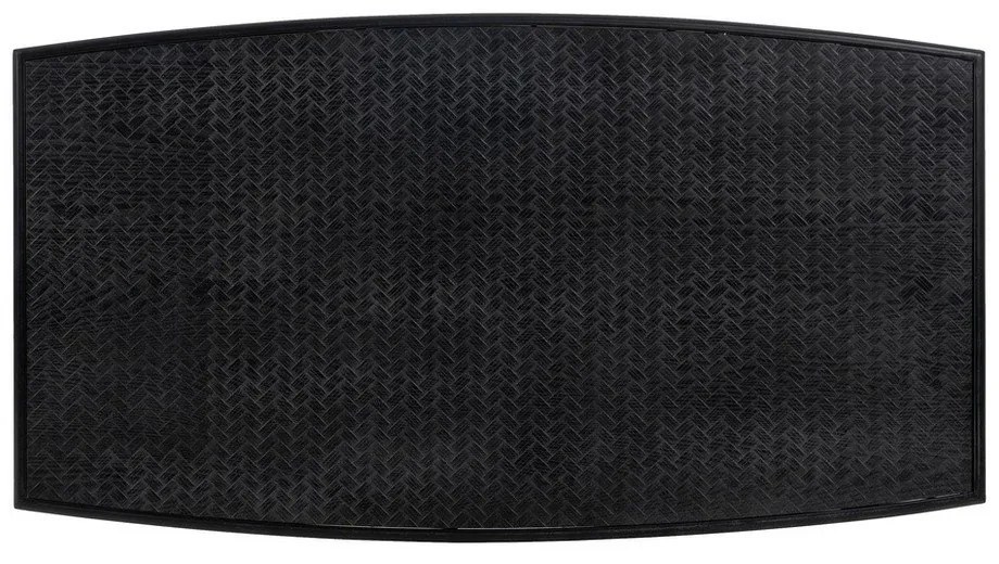 Черна метална масичка за кафе 60x109,5 cm Oslo – Ixia