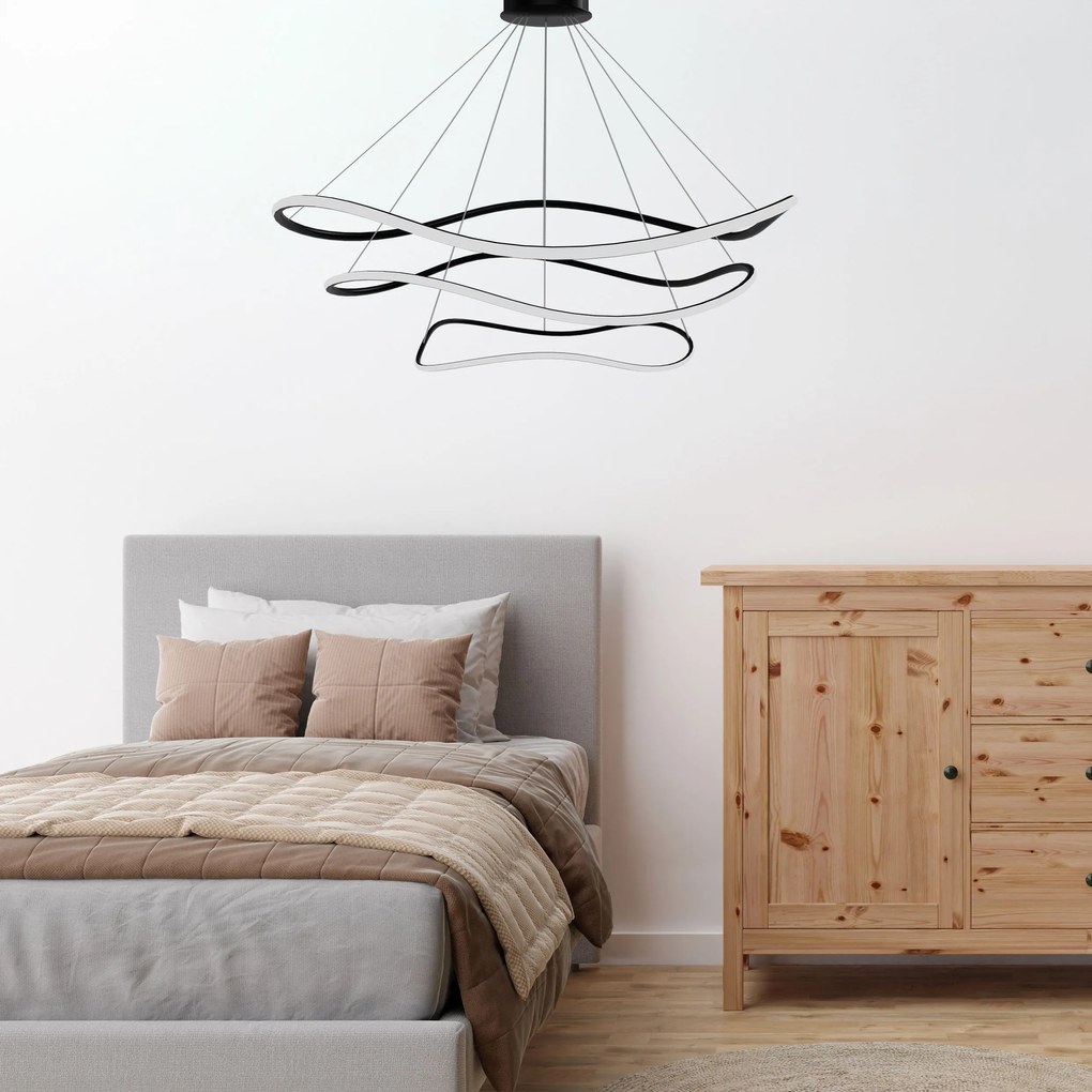 Висяща лампа LHJ016-CP3 ЧЕРНА