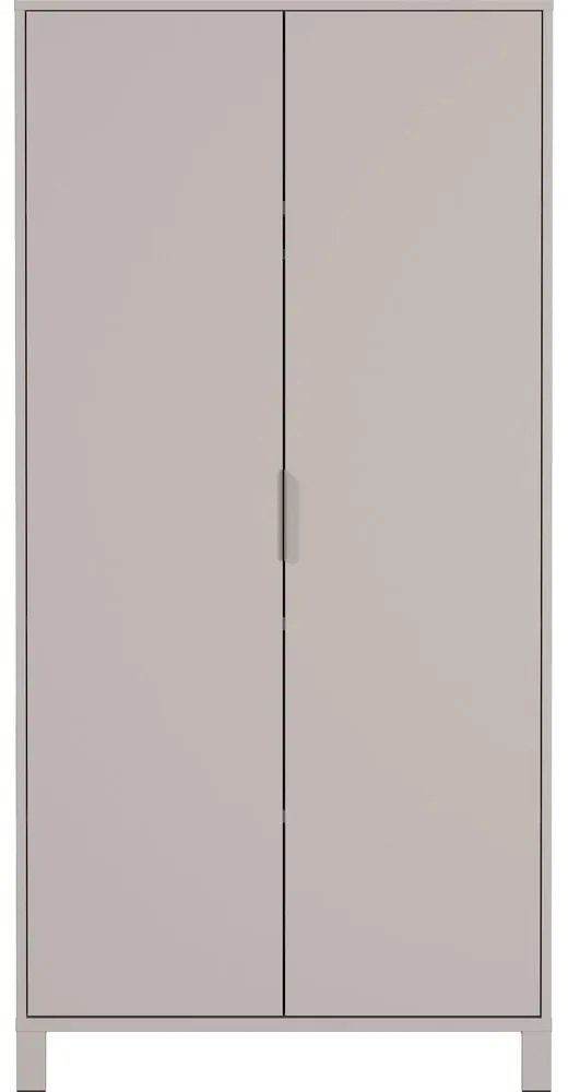 Кремав детски гардероб 89x180x54 cm Alkmaar – Germania