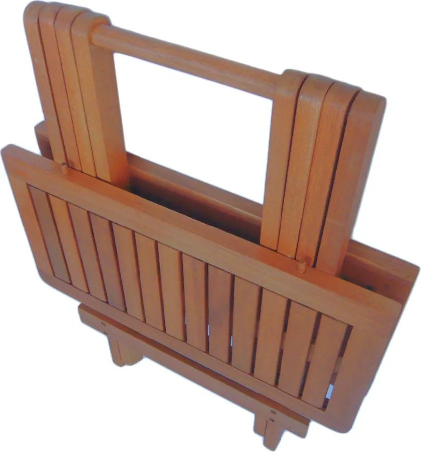 Градинска маса за съхранение от масивна акация 50x50 cm Cleveland – Garden Pleasure