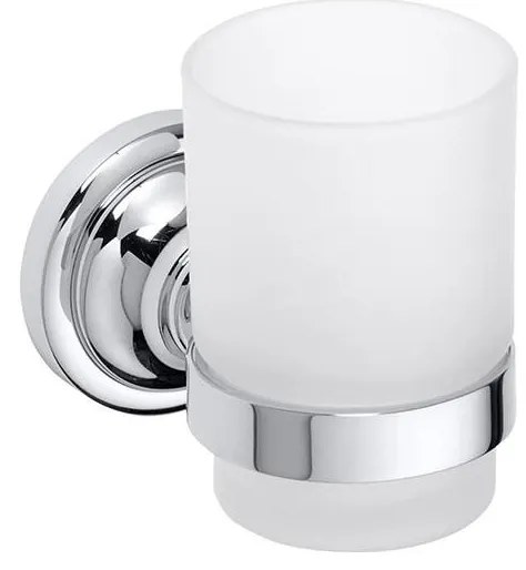 Държач за четки 7x9,5 cm сребрист