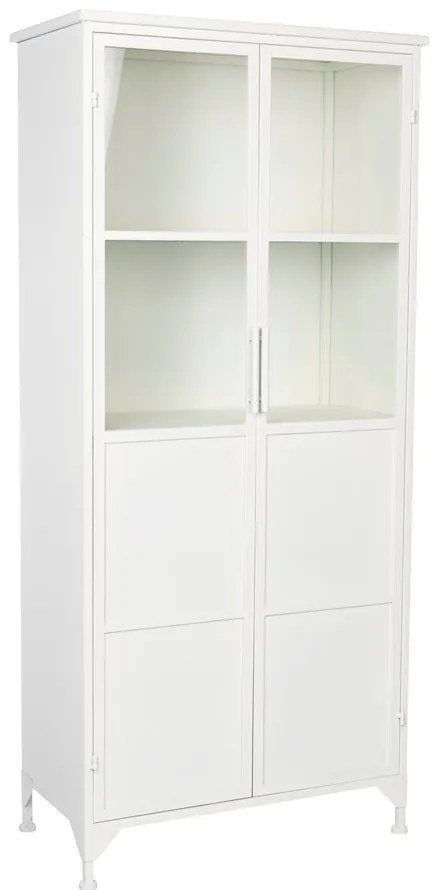 Бял метален шкаф 35x150 cm Miya - White Label