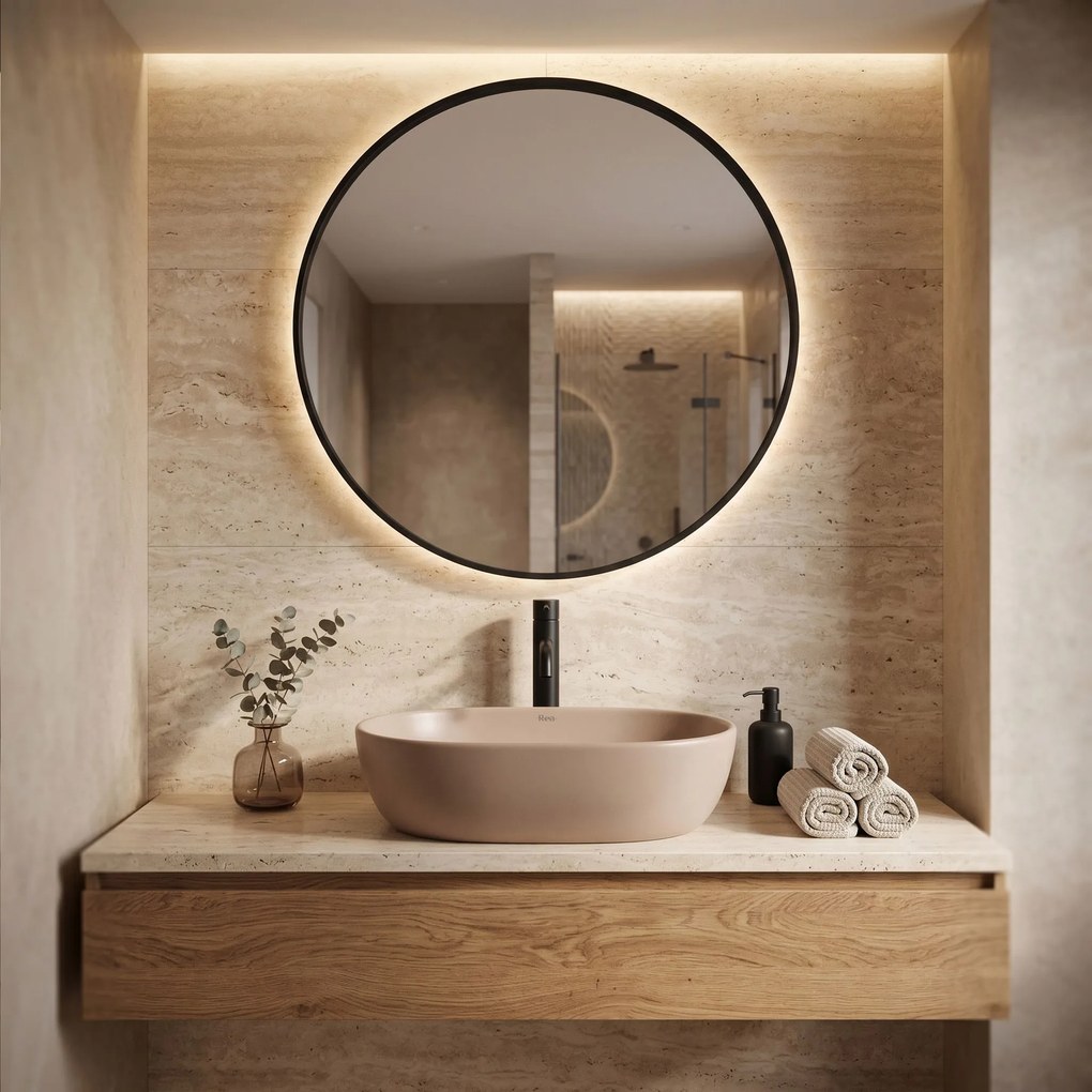 Умивалник за плот Rea Focus Taupe