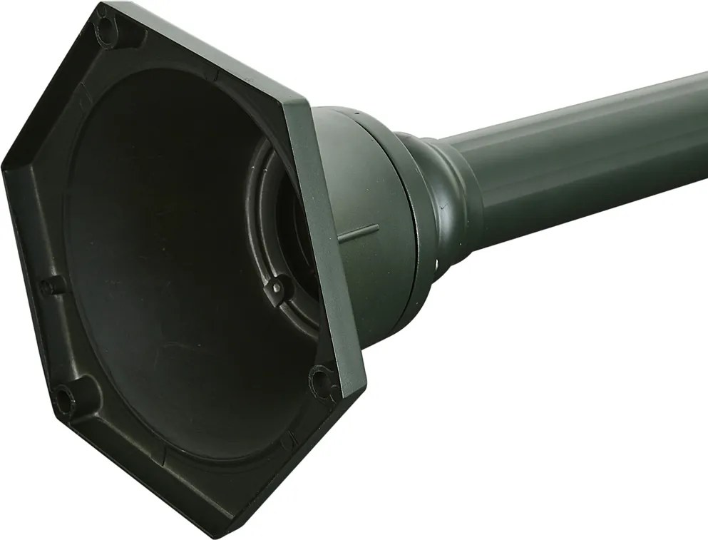 Класически външен фенер тъмнозелен 235 см 3 светлини IP44 - Berta