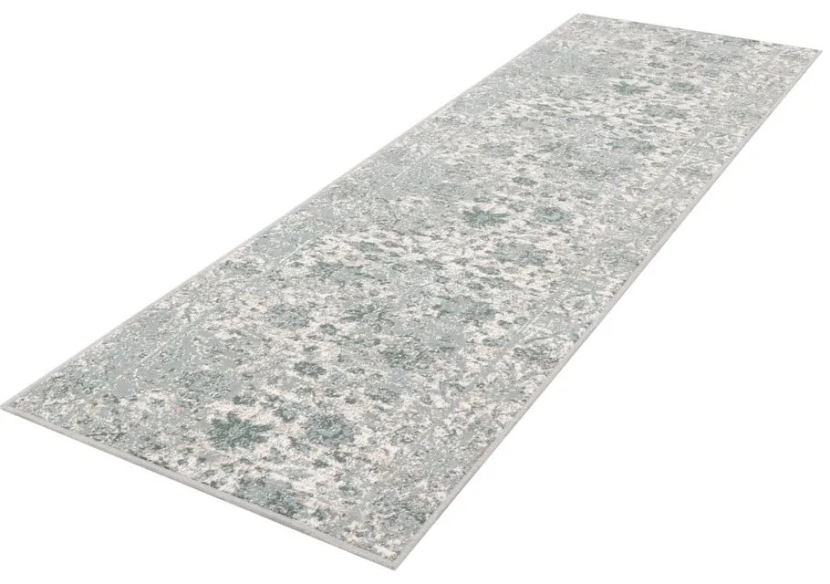 Сиво-синя пътека 80x300 cm Sensi Tris – FD