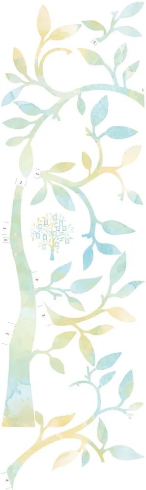 Стикер за стена семейно дърво 155 x 170 cm