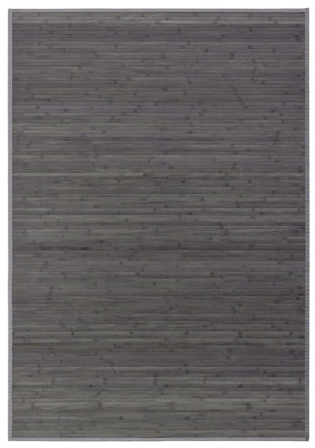 Сиво-зелен бамбуков килим 140x200 cm - Casa Selección