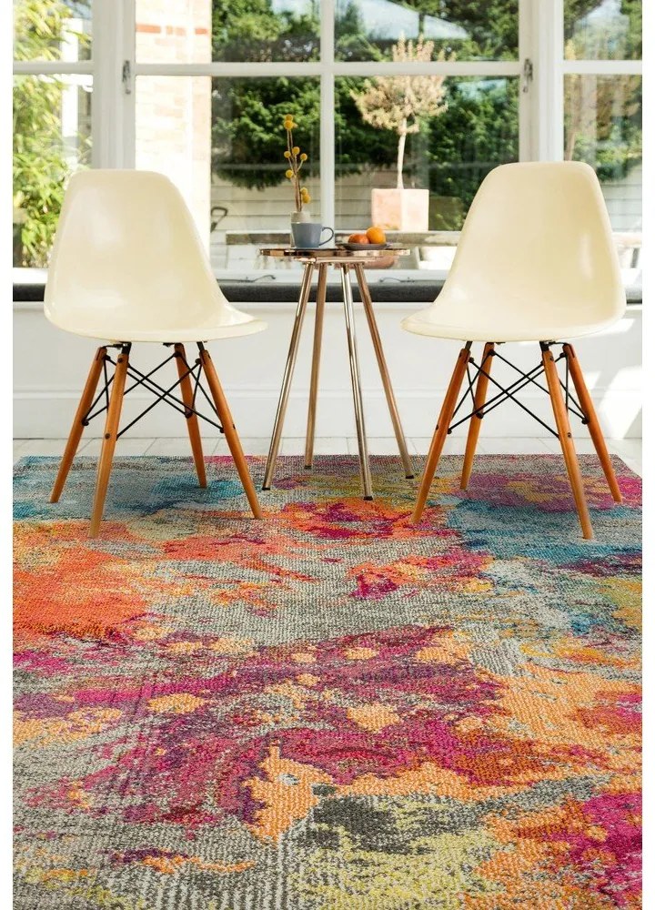 Червен килим 170x120 cm Colores Cloud - Asiatic Carpets