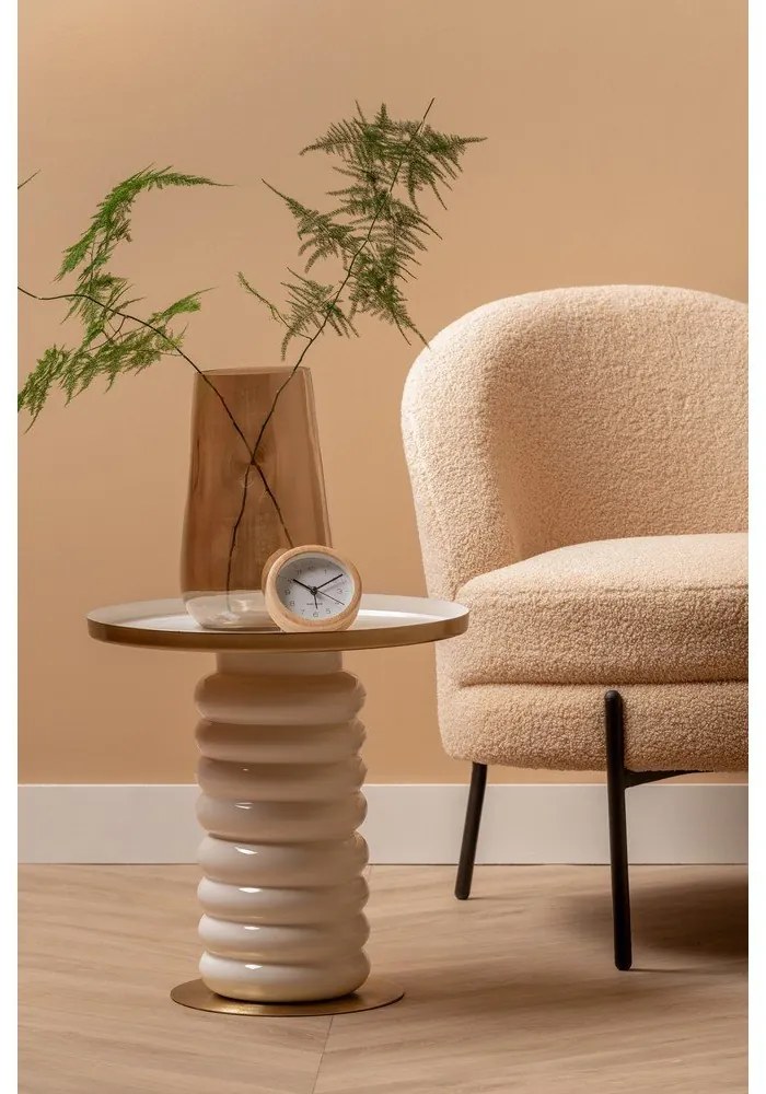 Метална кръгла странична масичка ø 41 cm Ruby – Leitmotiv