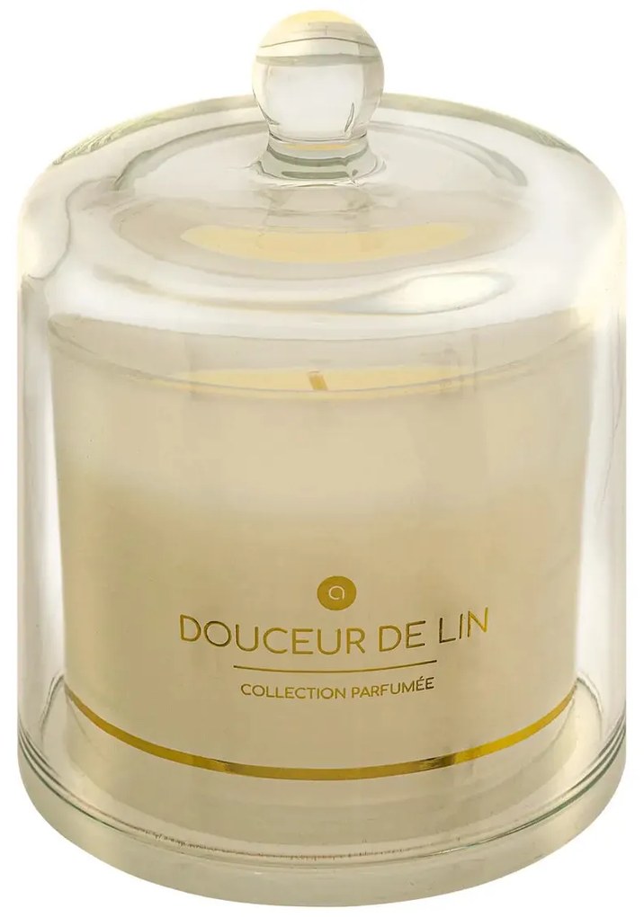 Ароматна свещ atmosphera Ilae, Стъкло, 240 g - Linen