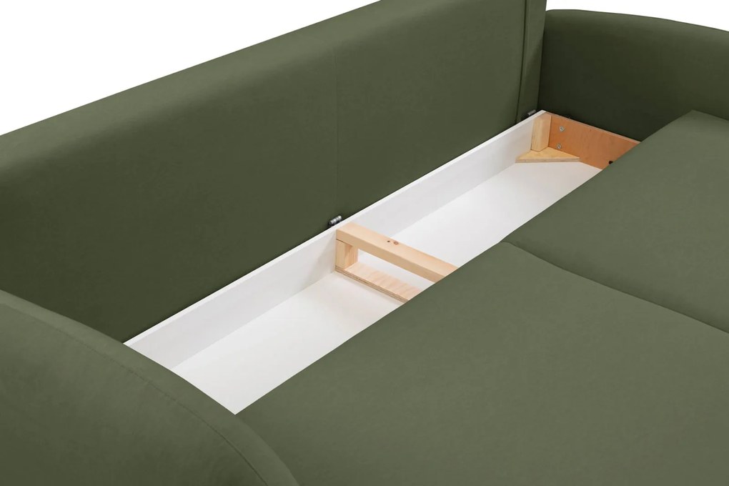 Разтегателен диван Saron-Дърво