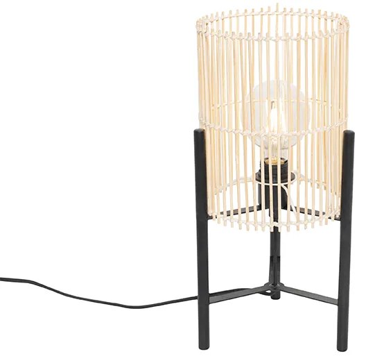 Скандинавска настолна лампа бамбук - Natasja