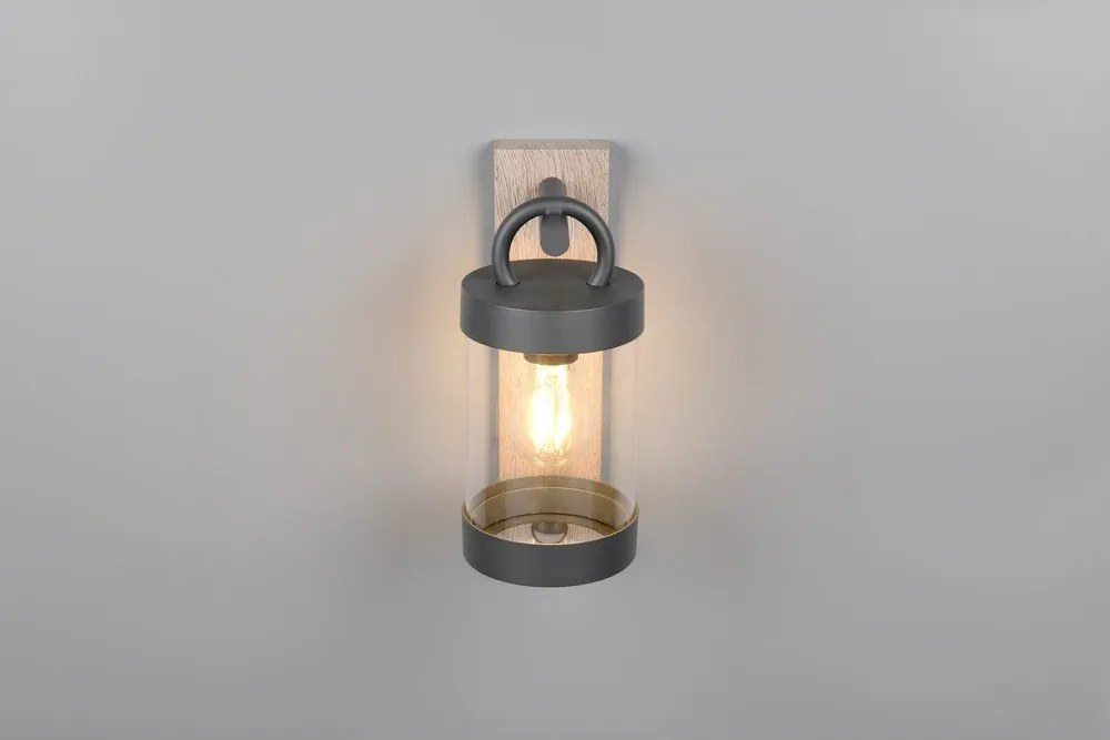 Стенно външно осветително тяло (височина 33 cm) Sambesi – Trio