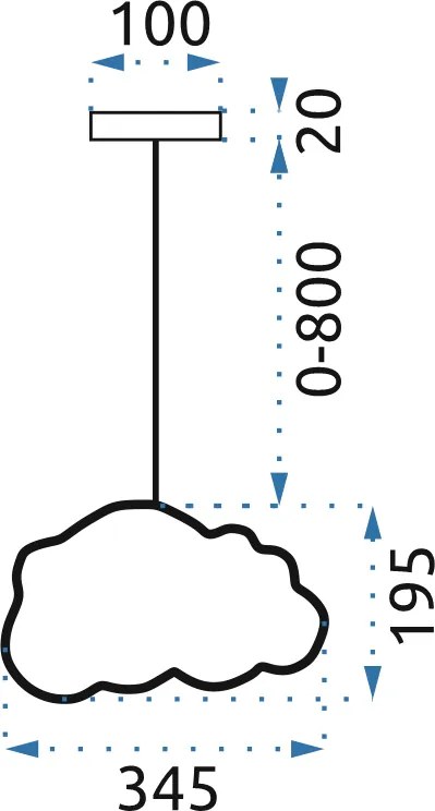 Пендел Blue Cloud