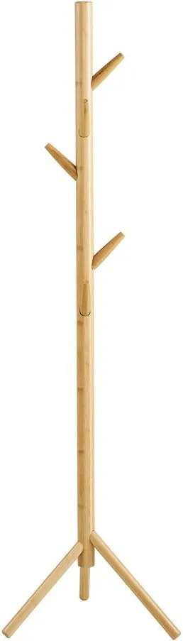 Бамбукова стойка за връхни дрехи в естествен цвят ø 50x163 cm Wanaka – House Nordic