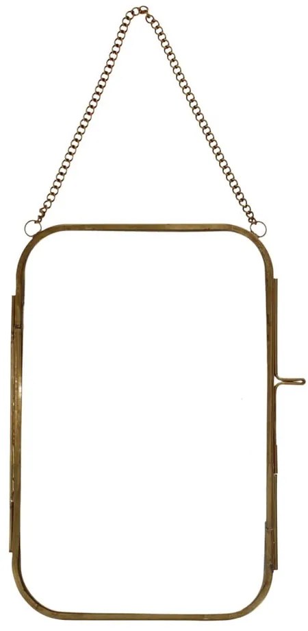 Метална рамка висяща в златисто 14x20 cm – Rex London