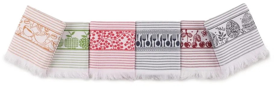 Памучни кърпи за съдове в комплект от 6 бр. 40x60 cm Pecete – Foutastic