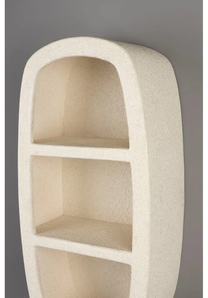 Кремав стенен рафт на няколко нива 23 cm Veda – Dutchbone