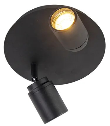 Smart Modern спот черен вкл.GU10 2-light IP44 - Ducha