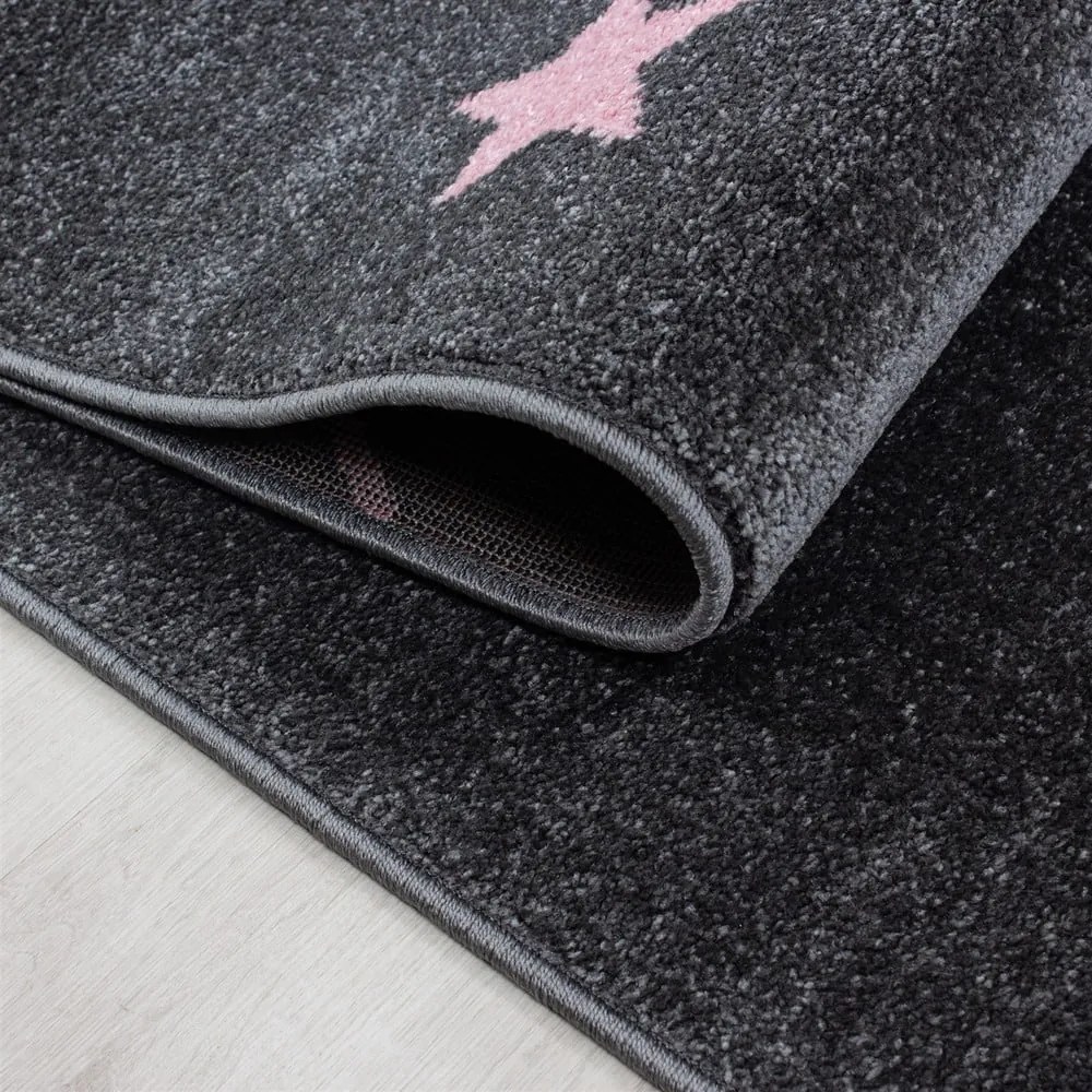 Розово-сив детски килим 120x170 cm Kids – Ayyildiz Carpets