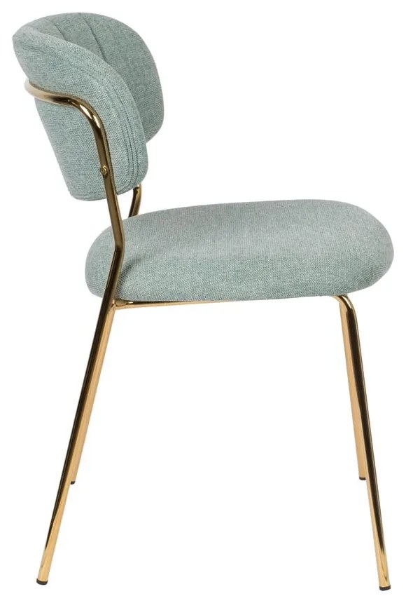 Светлозелени трапезни столове в комплект от 2 броя Jolien - White Label