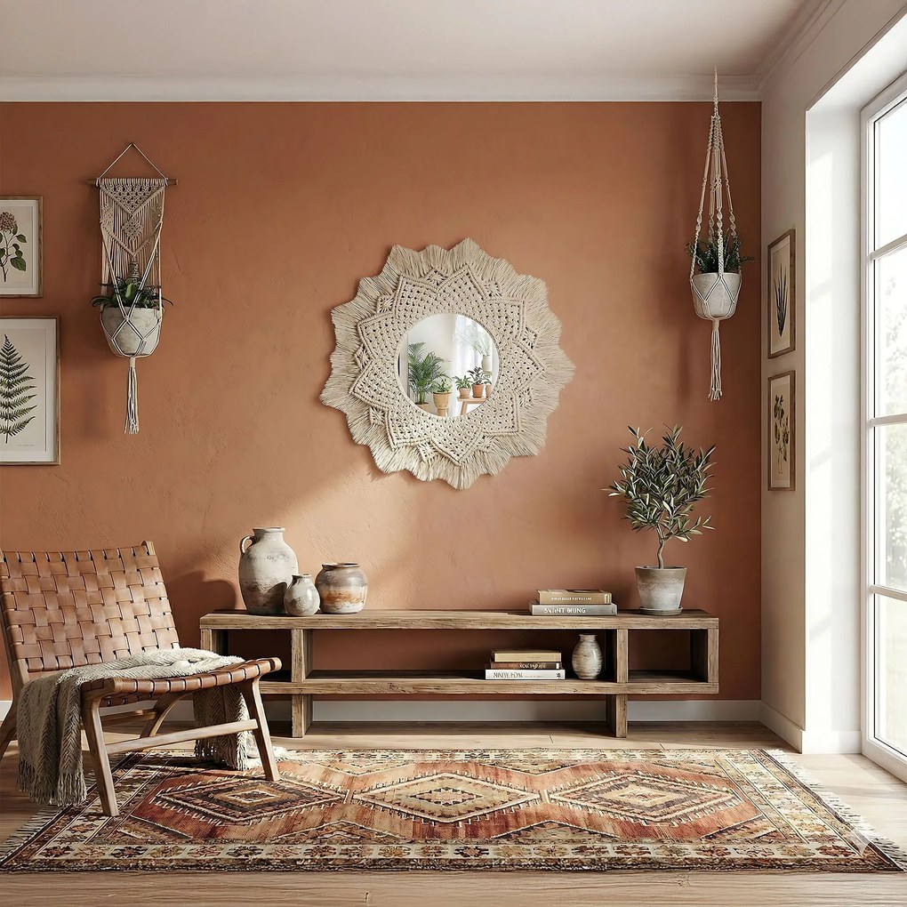 Бохо стенно огледало 60CM 322051