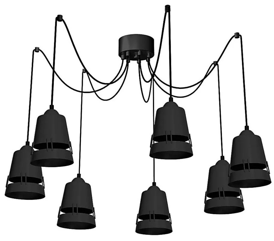 Пендел WALET 7xE27/60W/230V паяк