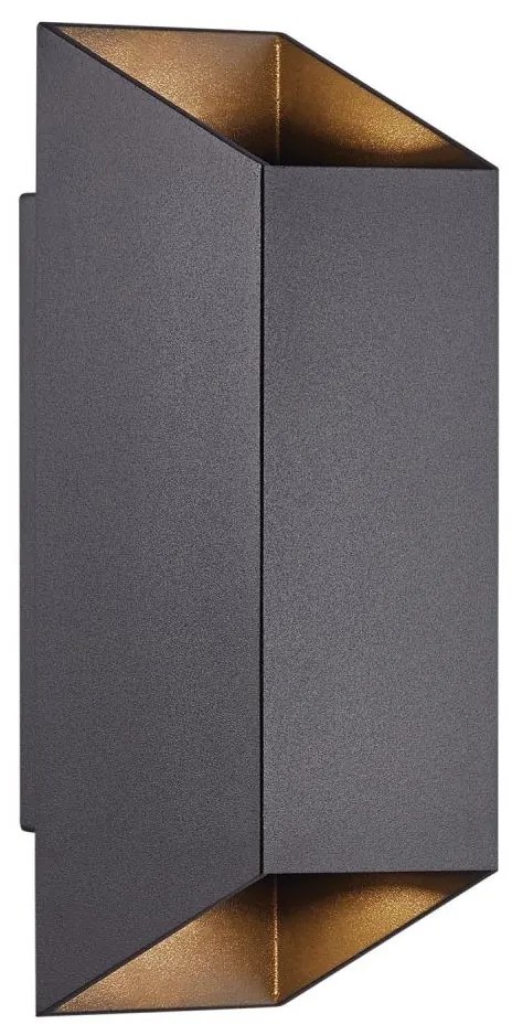 Nordlux - Екстериорен аплик NICO 2xGU10/35W/230V IP54 черен