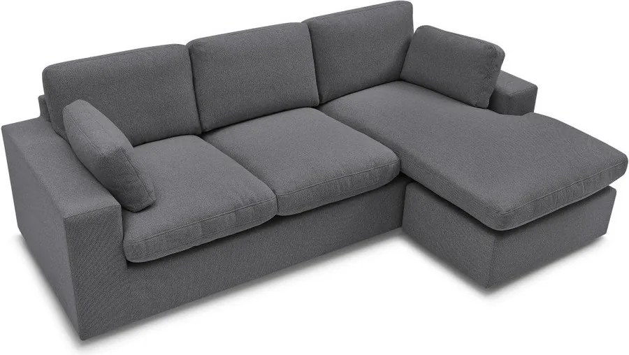 Тъмносив ъглов диван Belair – Bobochic Paris