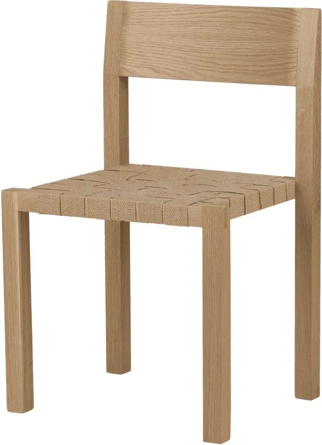 Трапезен стол за подреждане от масивен дъб в естествен цвят Toli – noo.ma