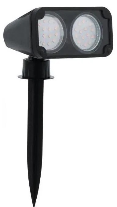 Eglo 75315 - LED Екстериорна лампа NEMA 2xGU10/2,8W/230V 3000K IP44