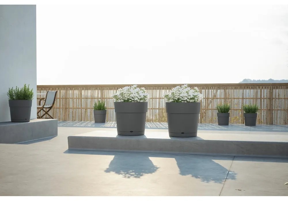 Саксия за цветя от рециклирана пластмаса ø 20 cm Capri – Artevasi