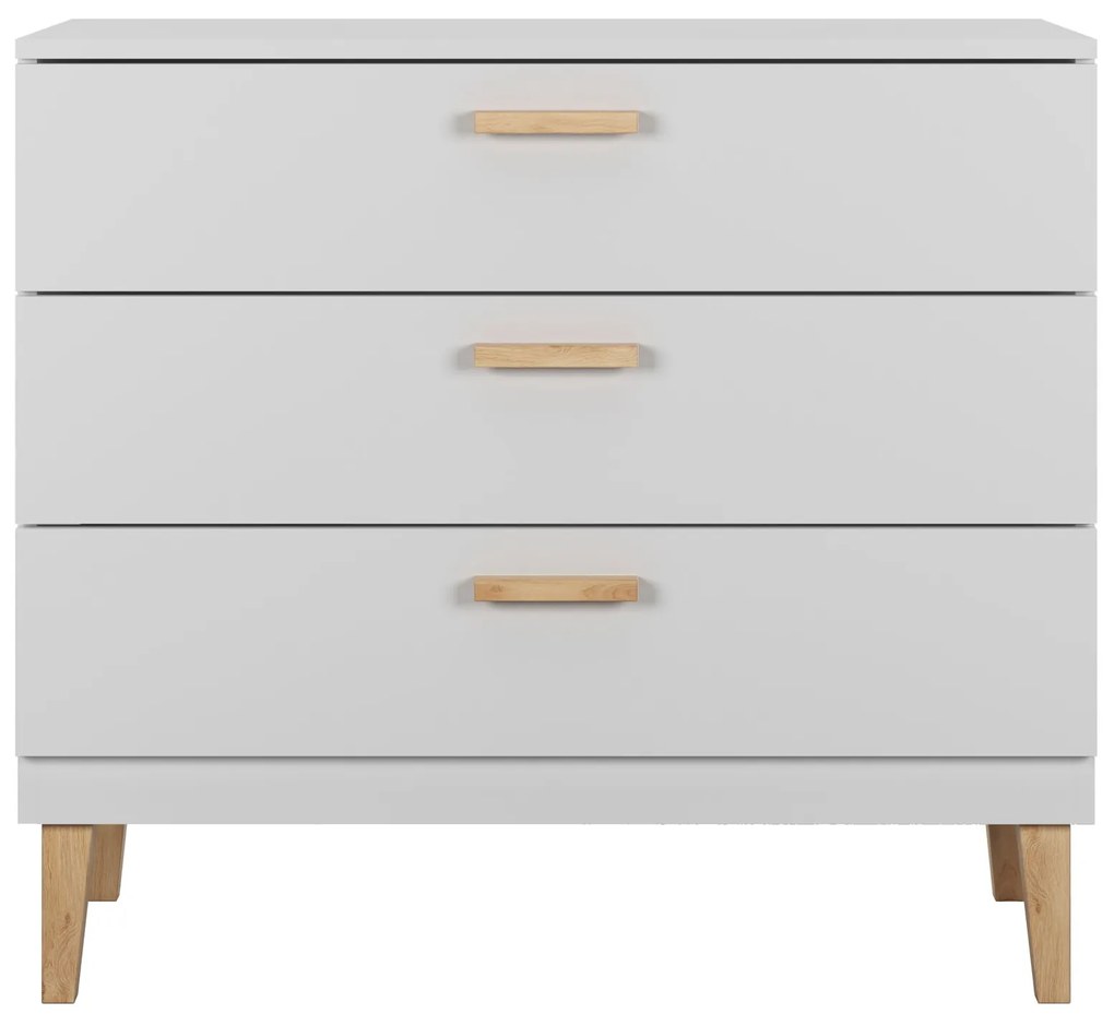 Контейнер с чекмеджета Kubi - бял