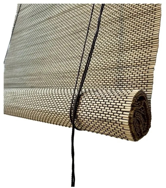 Бамбукова ролетна щора в естествен цвят 80x160 cm Lyra – Gardinia
