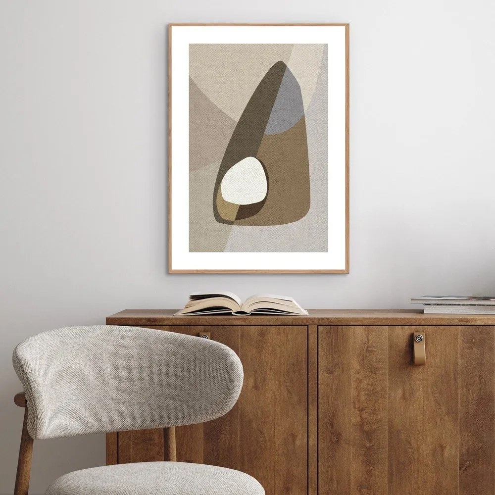 Живопис 70x100 cm Picasa Greige - Malerifabrikken